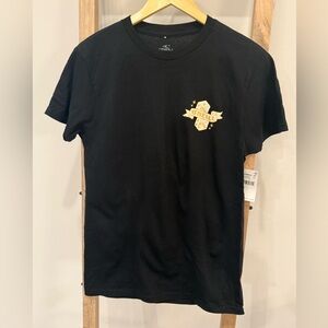 O'Neill NWT Black Short Sleeve Vegas Shield Tee S